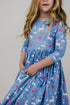 blue-moon-3-4-sleeve-pocket-twirl-dress Mila &  Rose - Sophia's Style--2T--3